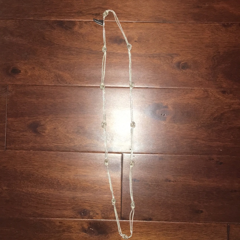 Banana Republic silver necklace.